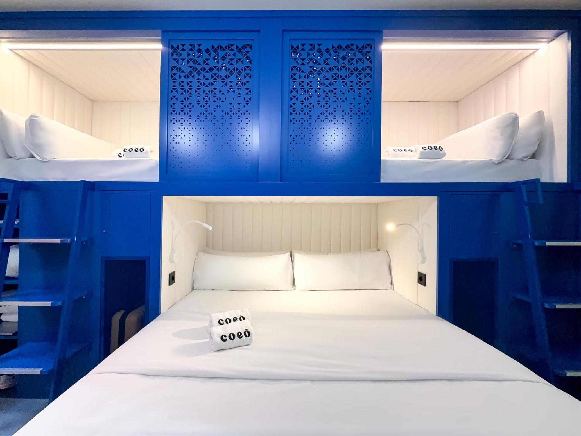 Coeo Hernan Ruiz Rooftop Pool Hostel Màlaga Pokoj fotografie