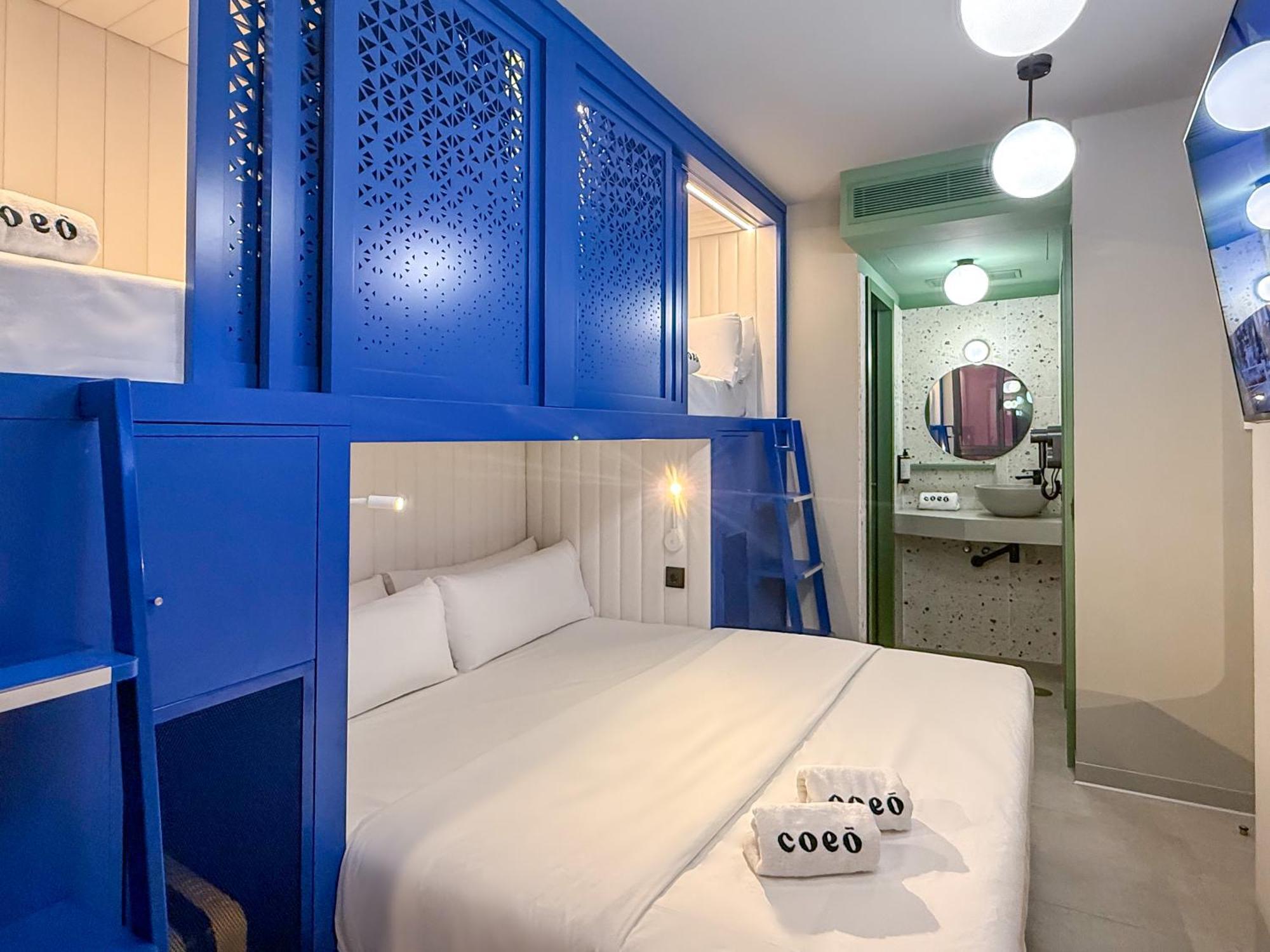 Coeo Hernan Ruiz Rooftop Pool Hostel Màlaga Pokoj fotografie